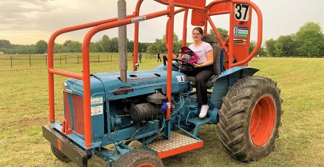photo  élodie paineau, âgée de 22 ans, va faire sa première course, dimanche, sur le terrain de la tremblaie.  &copy;  ouest-france 