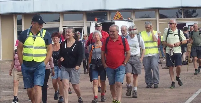 photo  la journée a attiré 66 marcheurs pour les 19 km, 50 pour les 15 km, 70 pour les 9 km, et 30 pour les 5 km.  &copy;  ouest-france 