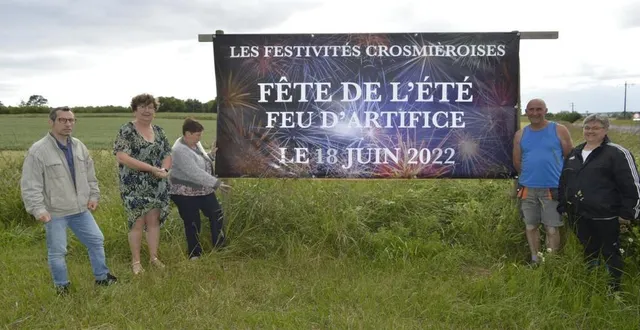 photo  les membres des festivités crosmièroises préparent la fête de l’été.  &copy;  le maine libre 