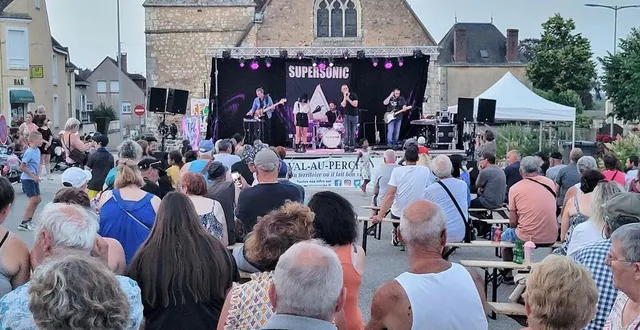 photo  supersonic a fait danser l’assistance sur blinding lights de the weeknd.  &copy;  ouest-france 