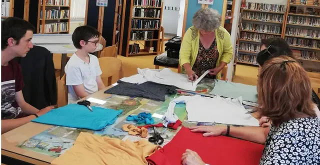 photo  un atelier zéro déchet a été animé vendredi soir et samedi matin à la bibliothèque.  &copy;  ouest-france 