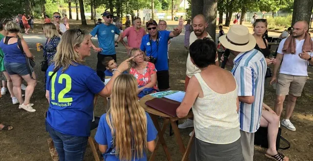 photo  apéro et tirage de la tombola vers 19 heures.  &copy;  le maine libre 