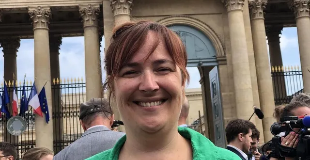 photo  élise leboucher est élue députée union populaire lfi de la 4e circonscription de la sarthe..  &copy;  ouest-france 