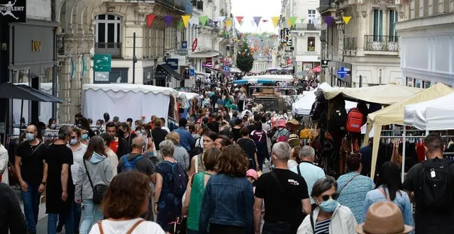 photo  angers, le 3 juillet 2021. des milliers d’angevins sont attendus à la braderie.  &copy;  archives co 
