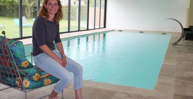 photo  avec leur piscine intérieure de 15 x 5 mètres, les cottages des petits bois offrent une prestation quasi inédite dans la vallée du loir.  &copy;  le maine libre 
