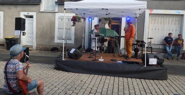 photo  la fête de la musique se tenait sur la place de la liberté.  &copy;  le maine libre 