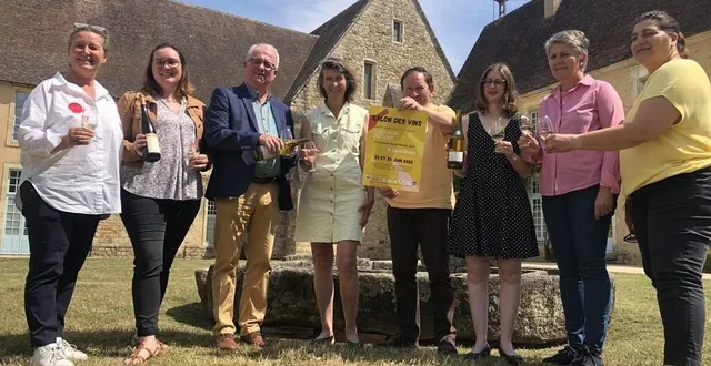 photo  l’abbaye de l’épau, cadre du 18e salon des vins sarthois.  &copy;  ouest-france 