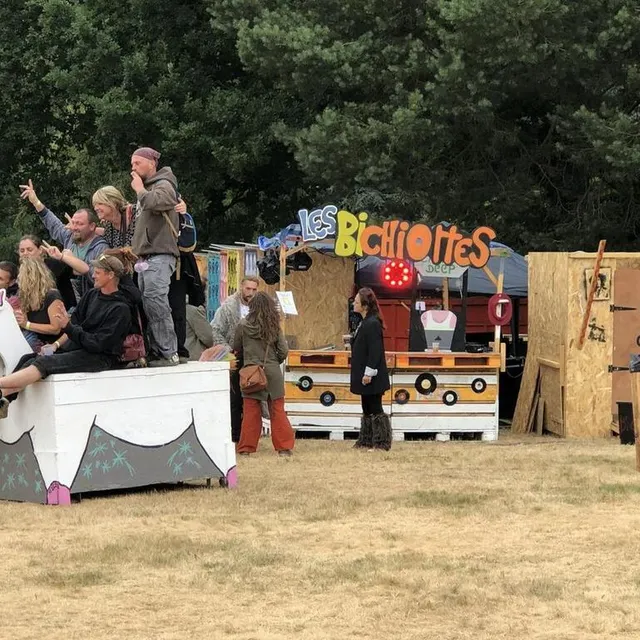 photo les bichiottes ont permis aux festivaliers de faire une pause en musique.  ©  ouest-france
