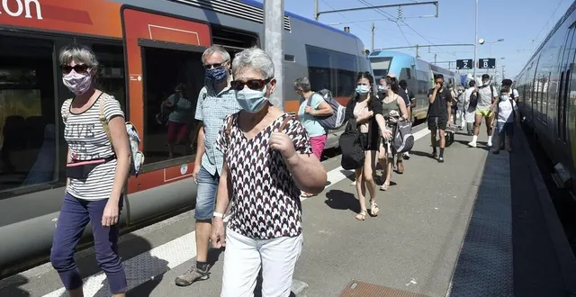 photo  avec ou sans masque, les français semblent avoir besoin de souffler.  &copy;  archives co - marie delage 