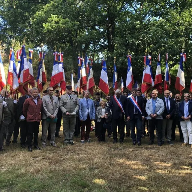 Une cérémonie s’est tenue à la carrière du Lordon. Ouest-France photo une cérémonie s’est tenue à la carrière du lordon. © ouest-france