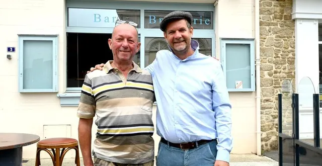 photo  patrick férard part à la retraite, stéphane chevalier, gérant de chez fano, reprend l’affaire.  &copy;  ouest-france 