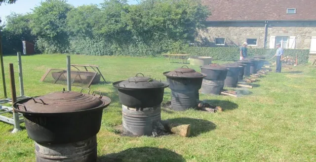 photo  les chaudrons amenés par les bénévoles seront là pour préparer le pot-au-feu.  &copy;  ouest-france 