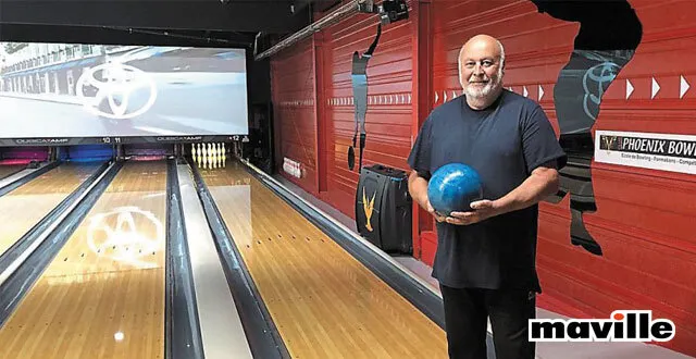 photo angers sport. joël darchy présente les phoenix bowlers &copy; photo : katell morin