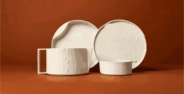 photo  la collection de vaisselle tact.  &copy;  photo : capture d’écran kickstater / maison fragile 