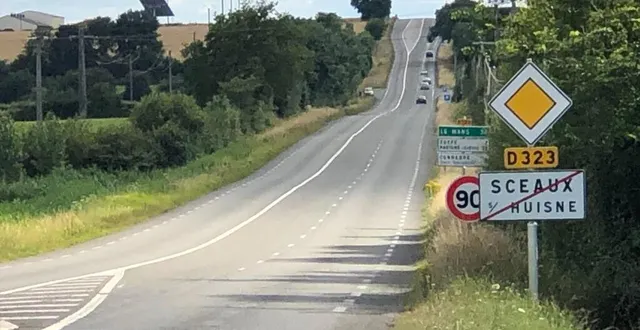 photo  une piétonne a été mortellement percutée à la sortie de sceaux-sur-huisne, le lundi 27 juin 2022.  &copy;  le maine libre 
