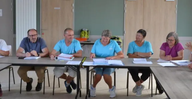 photo  lors de l’assemblée générale du gym club, lundi.  &copy;  ouest-france 