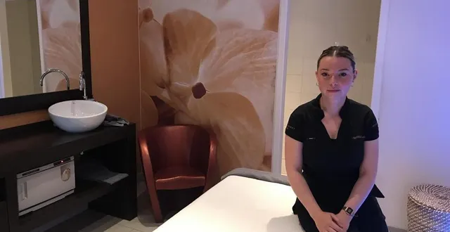 photo  justine lebossé a remporté le prix de la meilleure vidéo aux championnats du monde de massage.  &copy;  ouest-france 