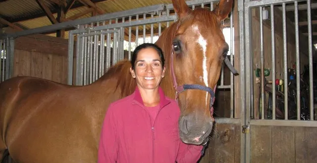 photo  à l’occasion de la fête du cheval, ce dimanche 3 juillet 2022, la propriétaire de l’écurie de la bourrelière, angélique bralet, fera partager sa passion du cheval.  &copy;  ouest-france 