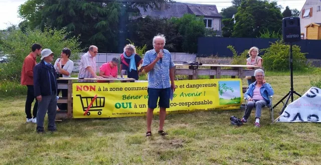 photo  jean-claude querville, président des riverains et amis de béner.  &copy;  archives le maine libre 