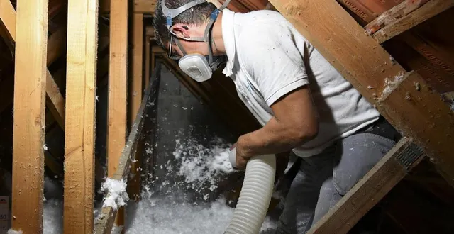 photo  travaux de rénovation, isolation, chauffage, etc.  &copy;  archives le maine libre – yvon loué 