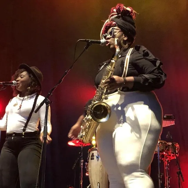 photo le groupe cimafunk dans ses œuvres.  ©  ouest-france