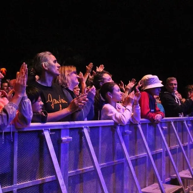 photo le public sabolien a été touché par les textes du chanteur creusois.  ©  ouest-france