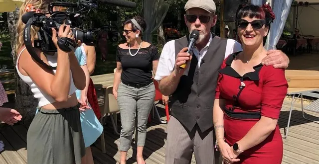 photo  jennifer est la première miss guinguette ô bord du loir.  &copy;  le maine libre 