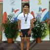 photo helliot aux championnats de france d’athlétisme handisport à auch.