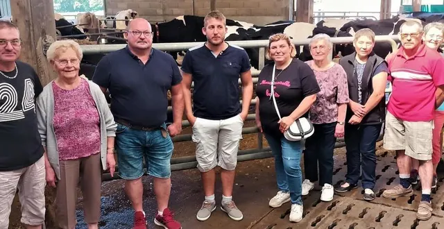 photo  le robot de traite des vaches est particulièrement efficace et il respecte toutes les normes sanitaires.  &copy;  ouest-france 