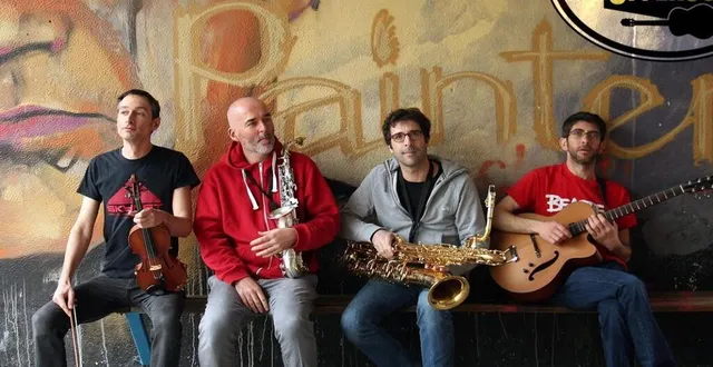 photo  vihuela deshogues, patrick martin, marc le berre et antony marie.  &copy;  damion saunders/archives swing uppercut 