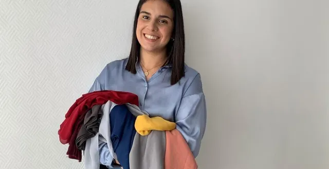 photo  samia veut donner une seconde vie aux chutes de tissus qui dorment dans les tiroirs.  &copy;  dr 