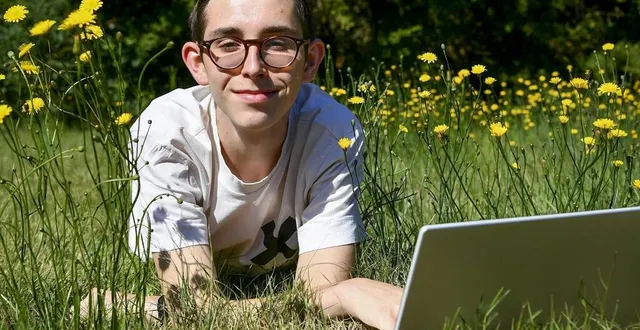 photo  hugo macquet a travaillé d’arrache-pied pour obtenir la mention très bien et les félicitations du jury.  &copy;  photo le maine libre yvon loue 