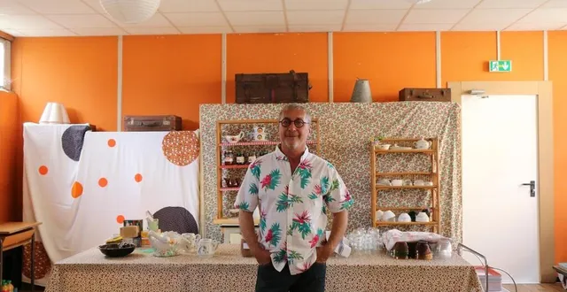 photo  bertrand declercq, 64 ans, a tout connu aux affranchis en 28 ans de bénévolat dans l’organisation du festival fléchois.  &copy;  ouest-france 