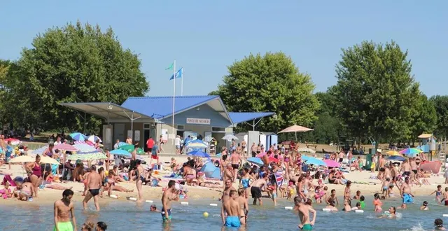 photo  la monnerie à la flèche fait partie des plans d’eau où il fait bon se baigner l’été  &copy;  photo archives le maine libre 