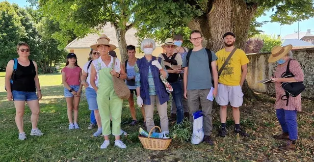photo  le groupe de participants.  &copy;  le maine libre 