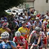 photo  les courses cyclistes organisées par la patriote de bonnétable créent, chaque année, une belle animation dans le village. 