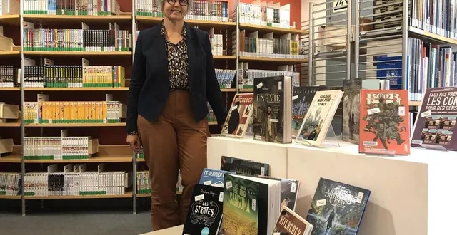 photo  catherine cauchon, nouvelle directrice des médiathèques.  &copy;  ouest-france 