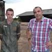 photo florian hautraux est salarié en remplacement dans l’exploitation de pascal jousse, agriculteur à voivres-lès-le-mans (sarthe).