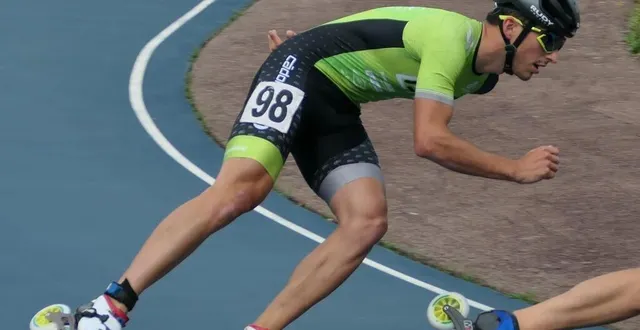 photo  bastien lhomme lors du grand national de coulaines en 2021.  &copy;  le maine libre 