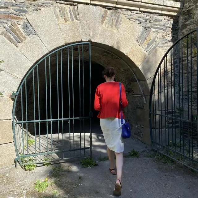 photo en 1854, marie-euphrasie pelletier, mère supérieure de la congrégation notre-dame de charité du bon-pasteur fait construire un tunnel pour faire communiquer l’abbaye et la maison mère. un chemin toujours emprunté aujourd’hui et qui sera ouvert aux visiteurs lors de l’anniversaire.  ©  ouest-france