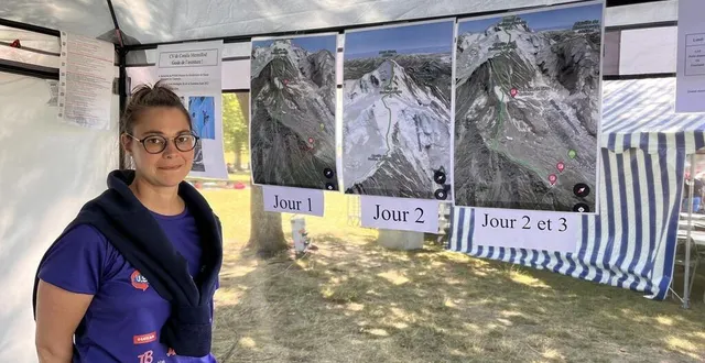 photo  marine girard prépare l’ascension du mont-blanc afin de récolter des fonds pour l’association des jeunes diabétiques  &copy;  ouest-france 