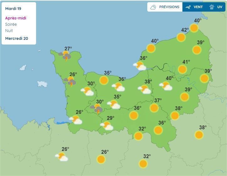 Météo en France : où sont attendus les orages ce mardi ?