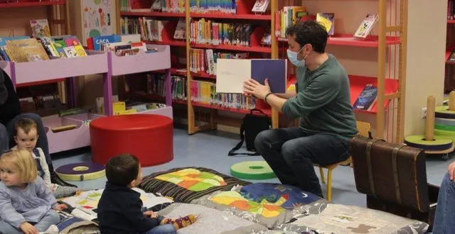 photo  l’après-midi bébés lecteurs sera cette fois en extérieur.  &copy;  archives maine libre 