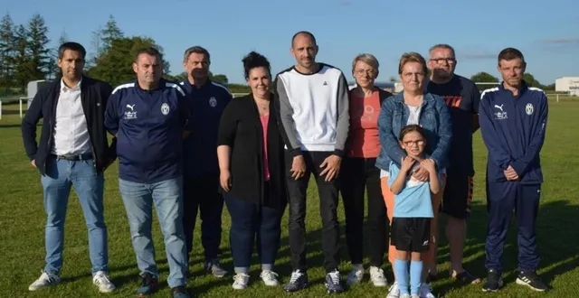 photo  les membres du bureau de l’as lamnay  &copy;  le maine libre 