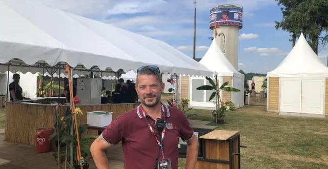 photo  festivalier dès la première édition en 1996 puis bénévole, arnaud louveau est président depuis 2008  &copy;  ouest-france 