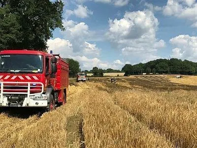 photo  à 18 h, la température était de 33 degrés à verrières, près de rémalard-en-perche.  &copy;  archives ouest-france 