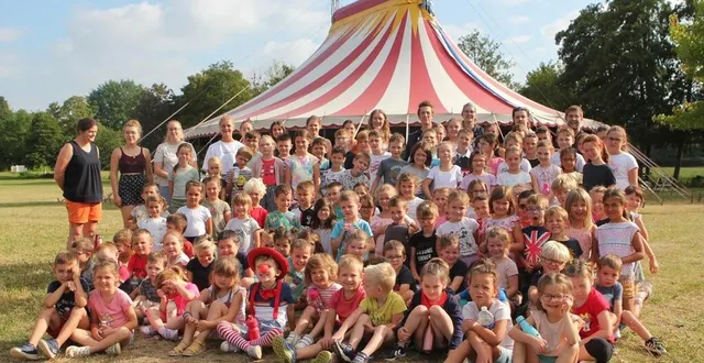 photo  le stage de cirque a suscité un bel engouement.  &copy;  le maine libre 
