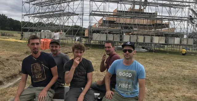 photo  maissouille, t-shirt bleu, est président de l’association hardcore france.  &copy;  ouest-france 