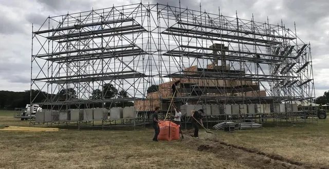 photo  l’eskape festival se déroulera les vendredi 29 et samedi 30 juillet 2022 sur le champ de foire à montilly-sur-noireau.  &copy;  ouest-france 