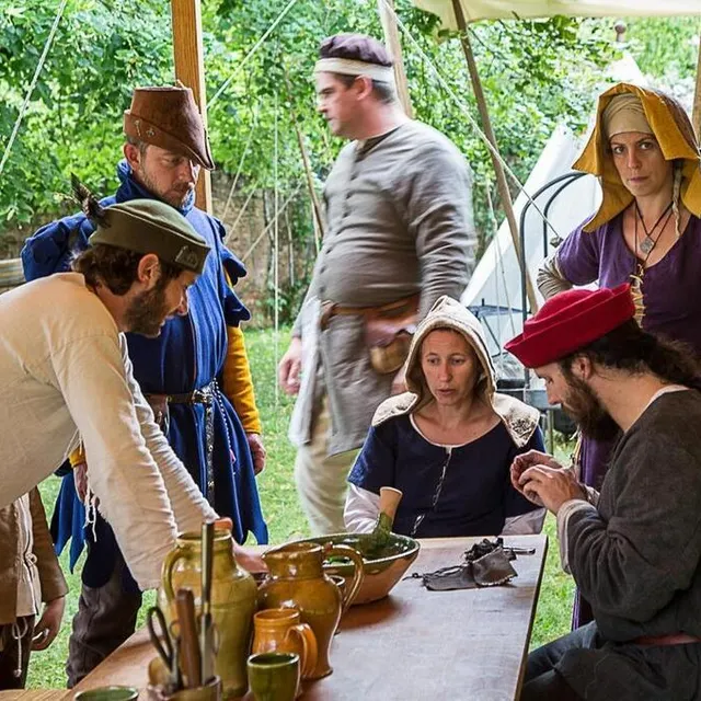 photo l’équipe du château transporte ses visiteurs toute l’année des siècles en arrière  ©  archives